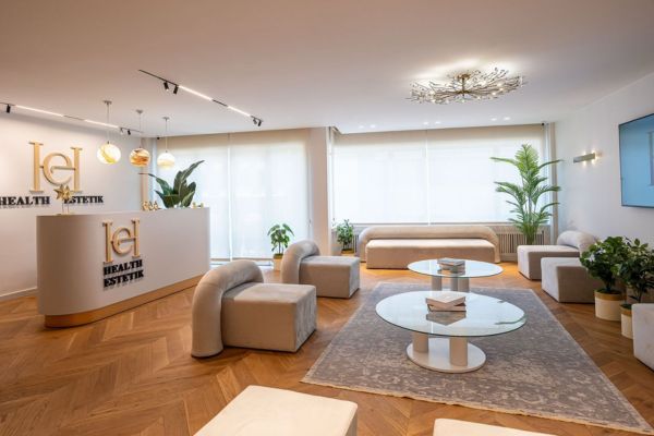 Interior of Health Estetik clinic in Istanbul